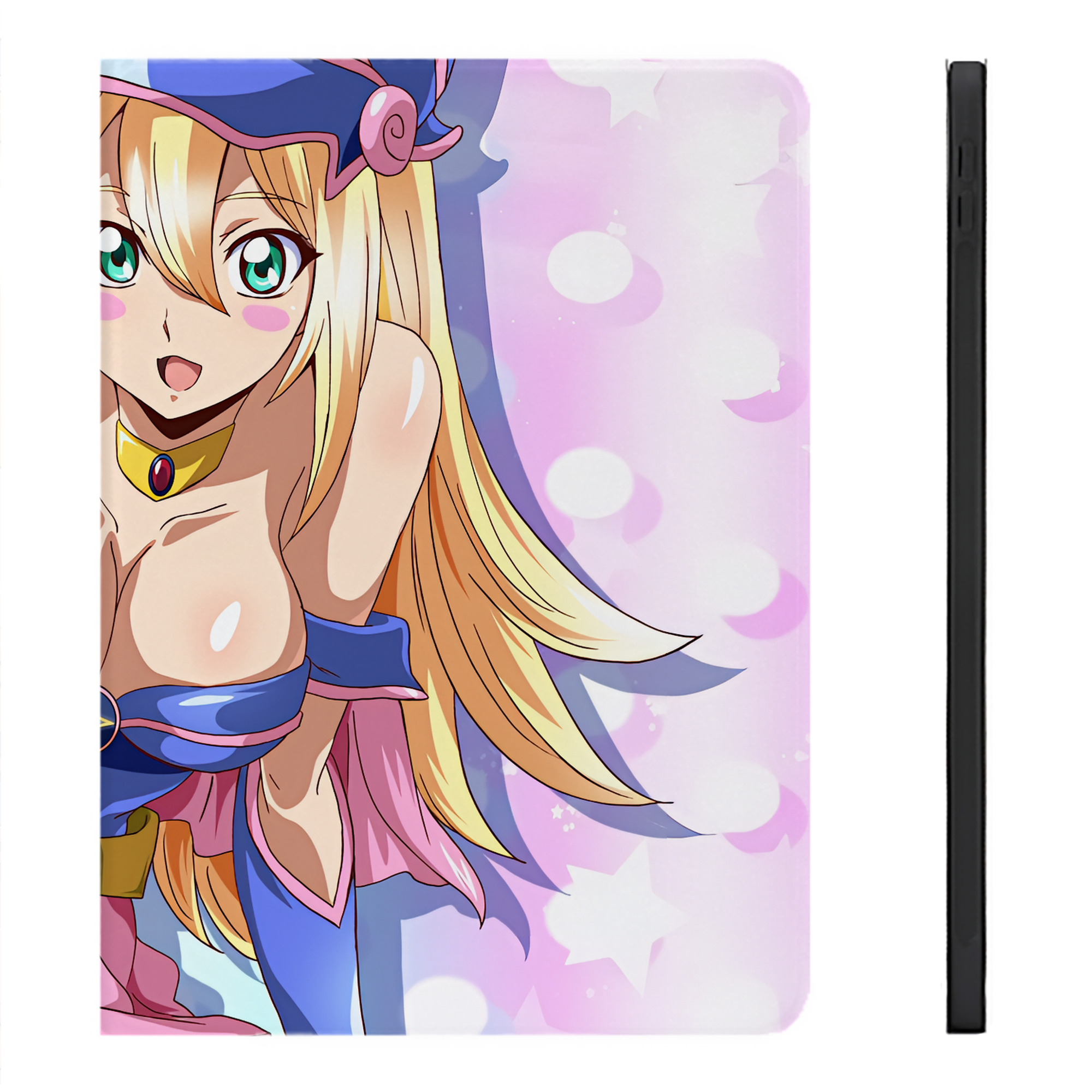 （画像用） 遊☆戯☆王 Yu-Gi-Oh! IPadケース ペンホルダー付き ブックスタイルデザイン